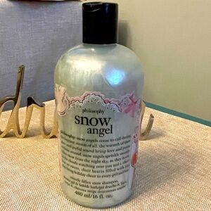 NWT philosophy Snow Angel shampoo, shower gel & bubble bath full size 16 oz. ❄️